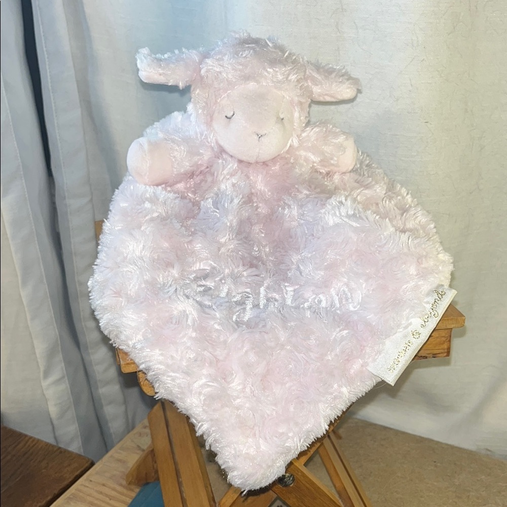 Soft Pink Lamb Plush Blanket